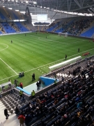 "Астана-Арена" потихоньку заполняется шумной публикой...