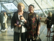 С Галиной Юрковой-Данелия, президентом Фонда кино им. Г. Данелия