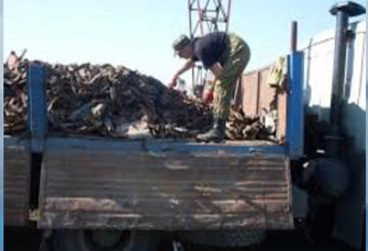 Два россиянина пытались перевезти через границу неучтённый металл