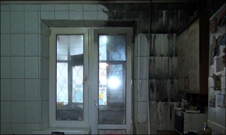 В результате пожара погибла 84-летняя женщина