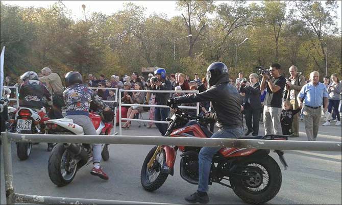 В Ретро-парке состоялась акция, посвящённая началу сезона на «Актобе радио»