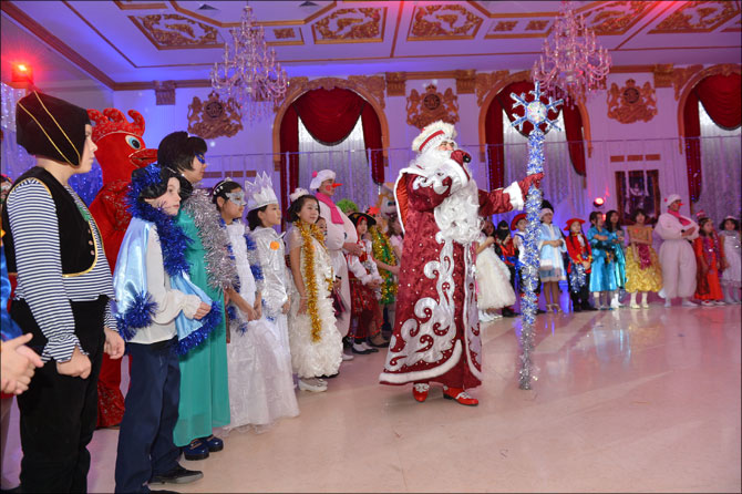 В Актобе прошла новогодняя Президентская ёлка