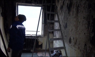 В результате пожара погибла 84-летняя женщина